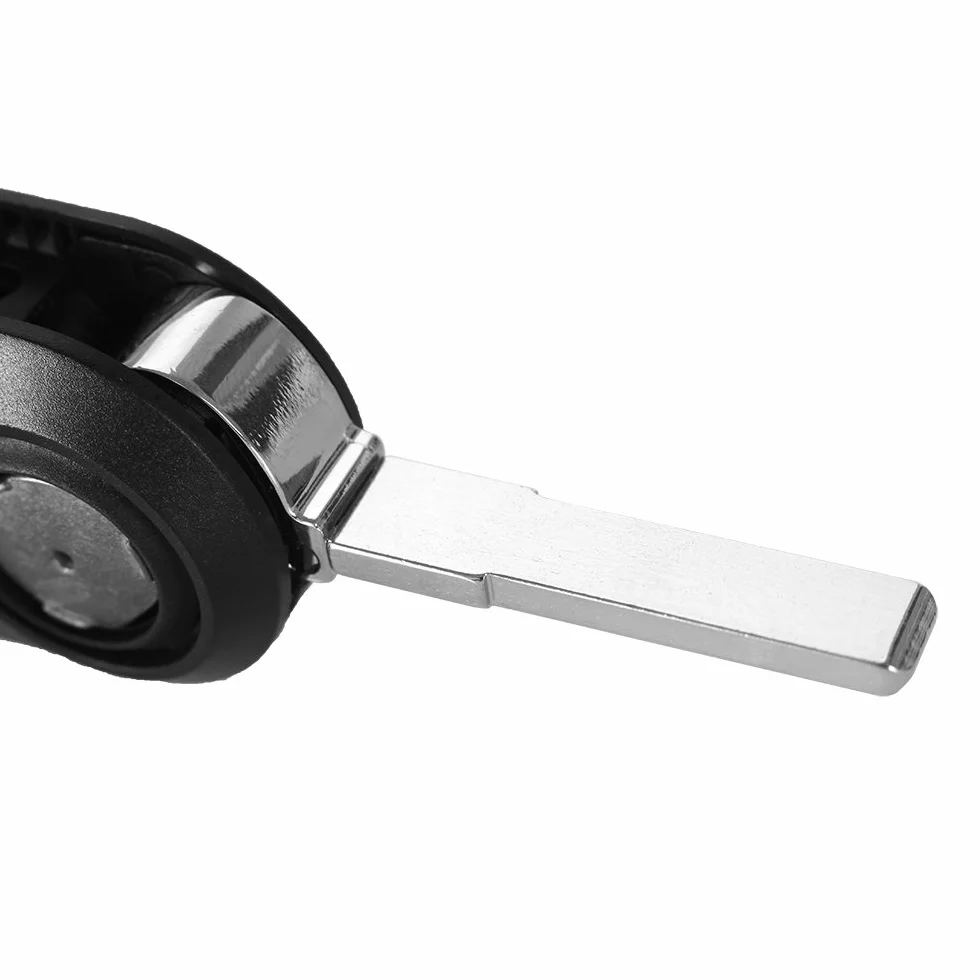 Carcasa Llave para Fiat 500 500L Bravo Panda Punto Doblo Citroen Jumper Peugeot Boxer | 3 Botones | Mando a Distancia