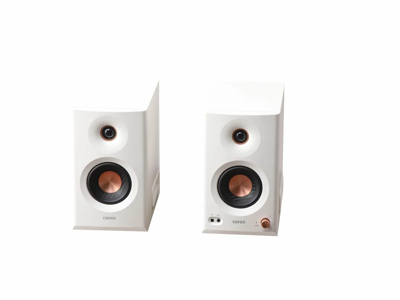 Edifier MR5 - Altavoz de Estudio (3 vías, 110 W, Crossover Tri-Amped), Color Blanco