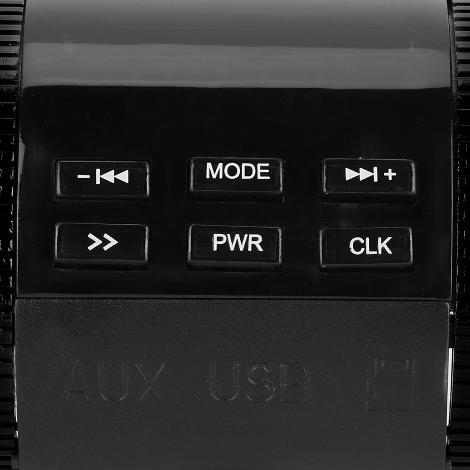 Altavoces Estéreo Impermeables para Motocicleta con Bluetooth USB TF Tarjeta de Sonido Música Reproductor Universal Negro