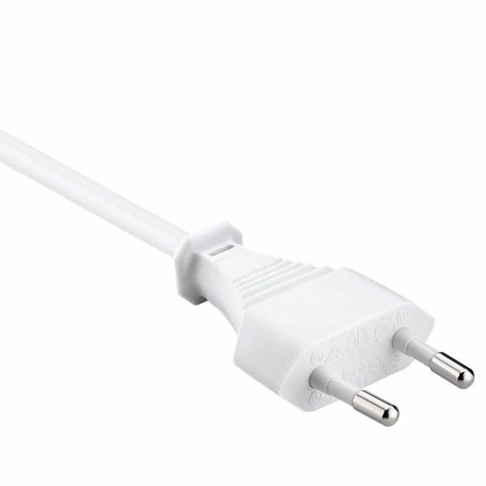Cable de extensión 230V 2m PremiumCord Enchufe Europeo Blanco