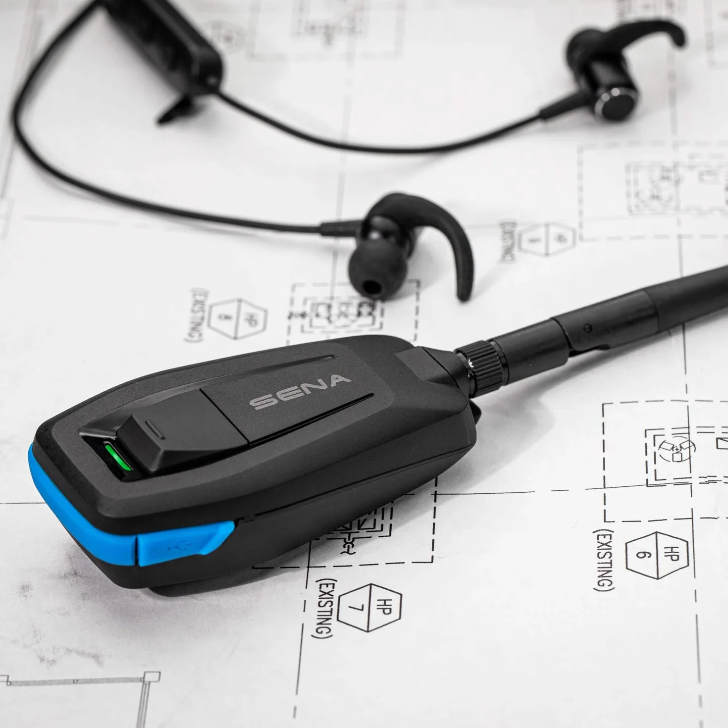 Sena MeshPort Blue/Red Adaptador Bluetooth Mesh