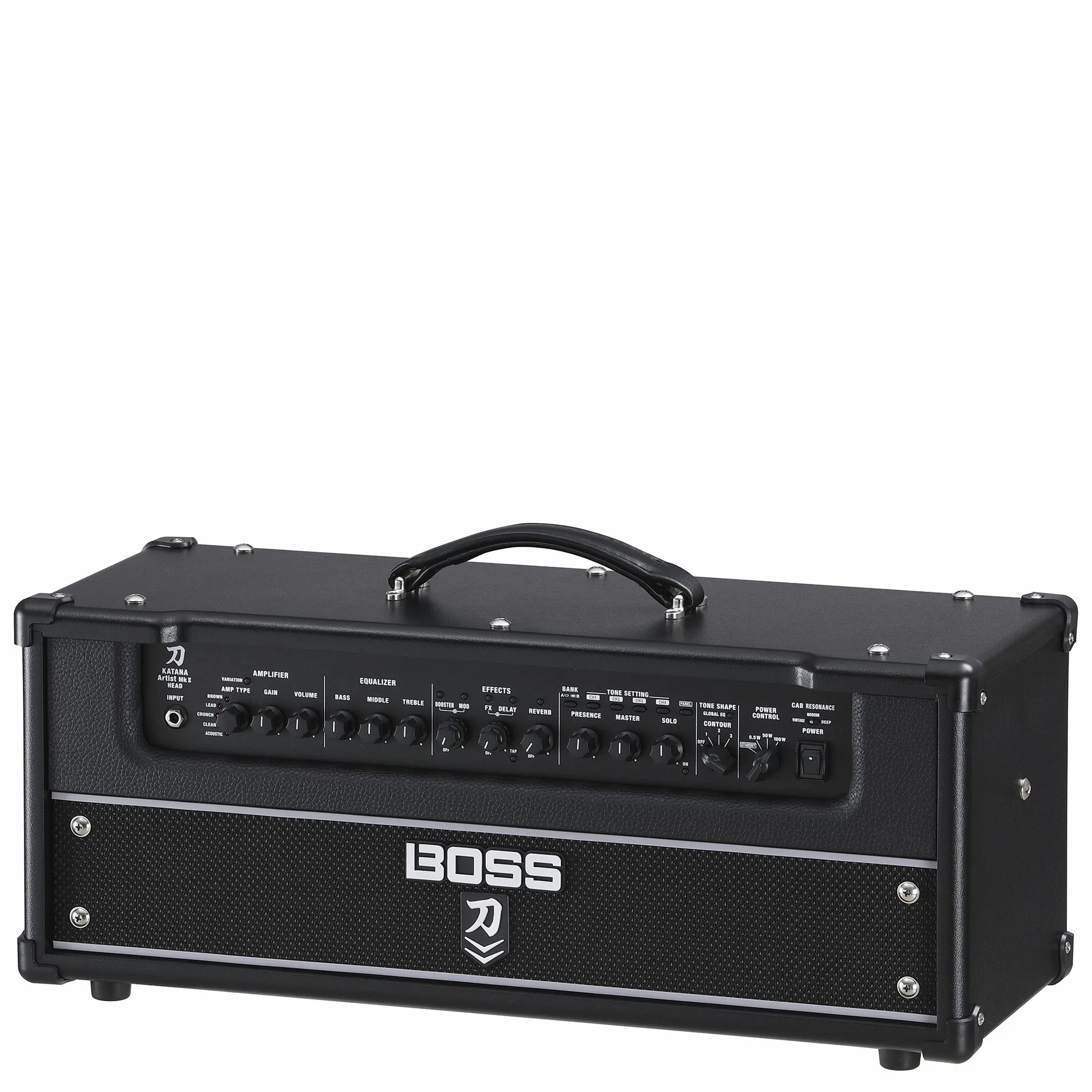 Amplificador de Guitarra BOSS Katana-Artist MkII Head | Cabezal de Amplificador de 100 vatios con Sonido prémium y exclusivas Herramientas para modelar el Sonido | Configuraciones Personalizadas