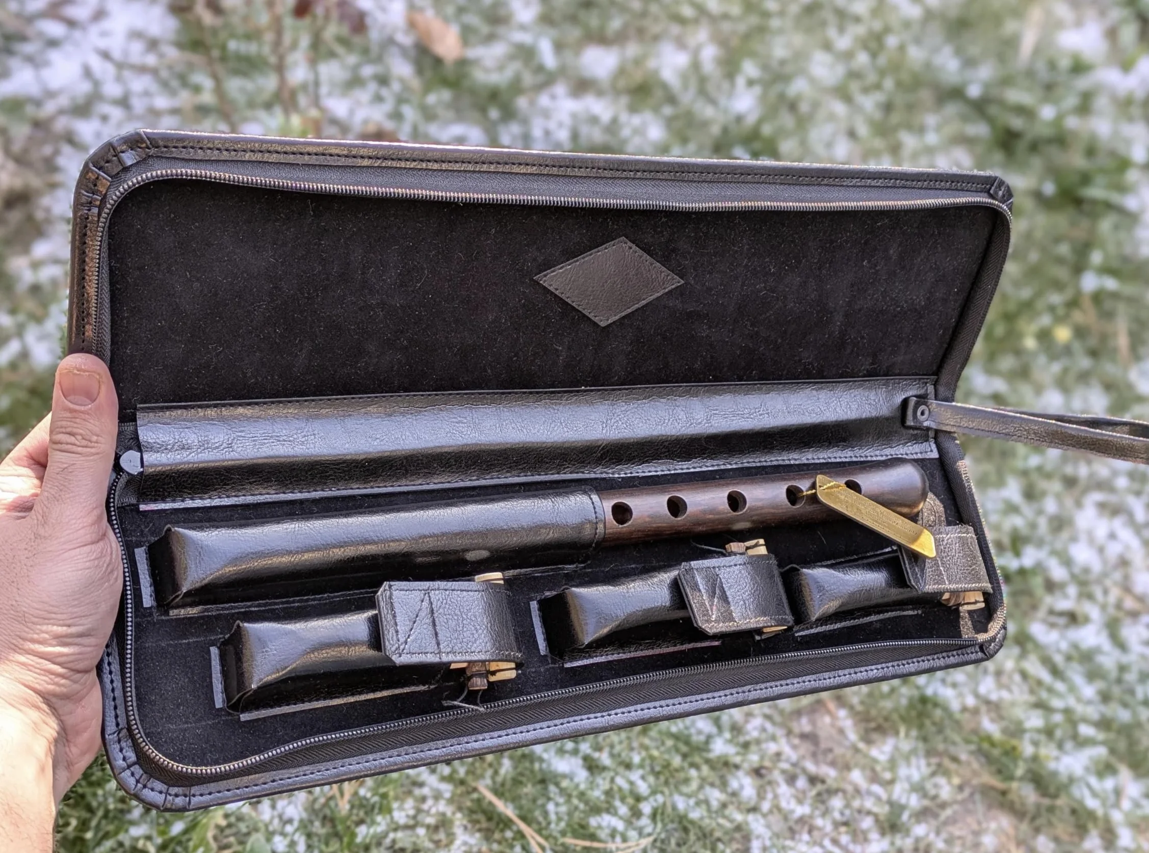 Duduk profesional, Key A Duduk, Duduk armenio, funda de cuero, 3 cañas profesionales e instrucciones de juego, Duduk de madera de albaricoque, flauta armenia, el mejor regalo de Armenia