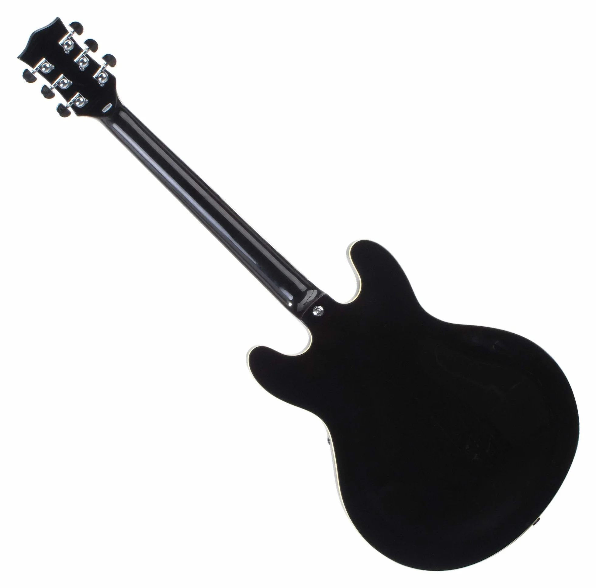 Rocktile Pro HB100-SB Guitarra Eléctrica (Cuerpo semi-resonante/hollowbody, 2 Humbucker, Diapasón de palisandro, Mástil de arce, Escala: 65 cm, Ancho de cejuela: 43 mm) Sunburst