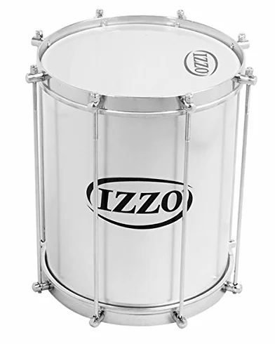 Izzo Percusion Brasil IZ5513 - Repenique 10" x 30 cm alum. izzo 8-div, color estándar
