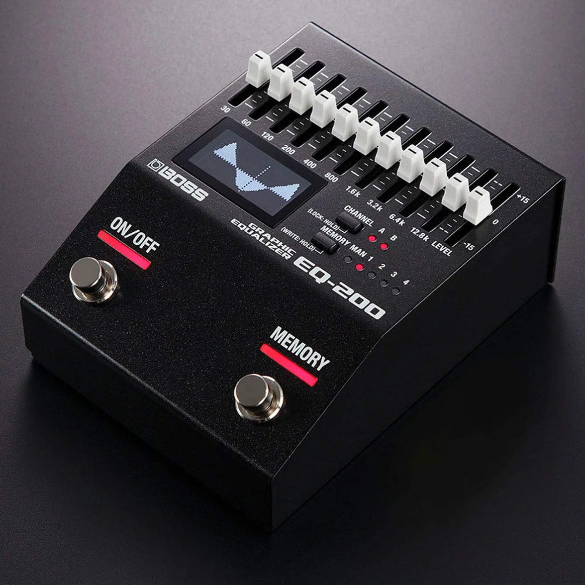 Boss EQ-200 - Ecualizador gráfico y fuente de alimentación keepdrum (9 V)