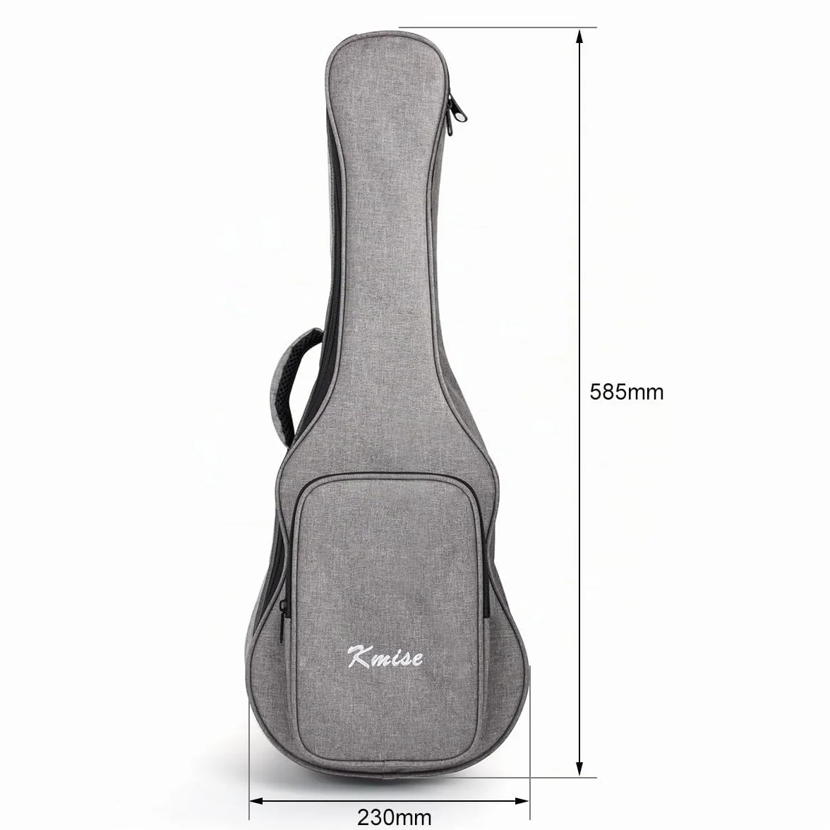 Funda de Transporte Flexible para Ukelele con Doble Correa y 3 púas