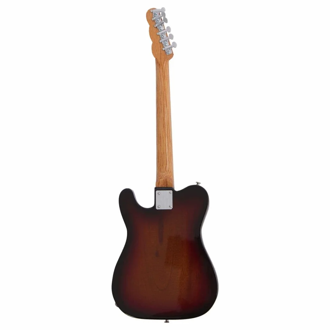 Jonny Greenwood Miniature Guitar Replica - Regalos musicales - Escala 1/4 ornamental hecha a mano - Caja de visualización
