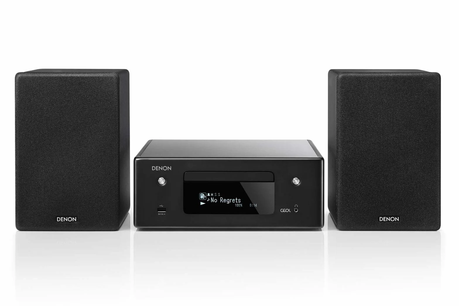 DENON Microcadena con conexión en Red Negro