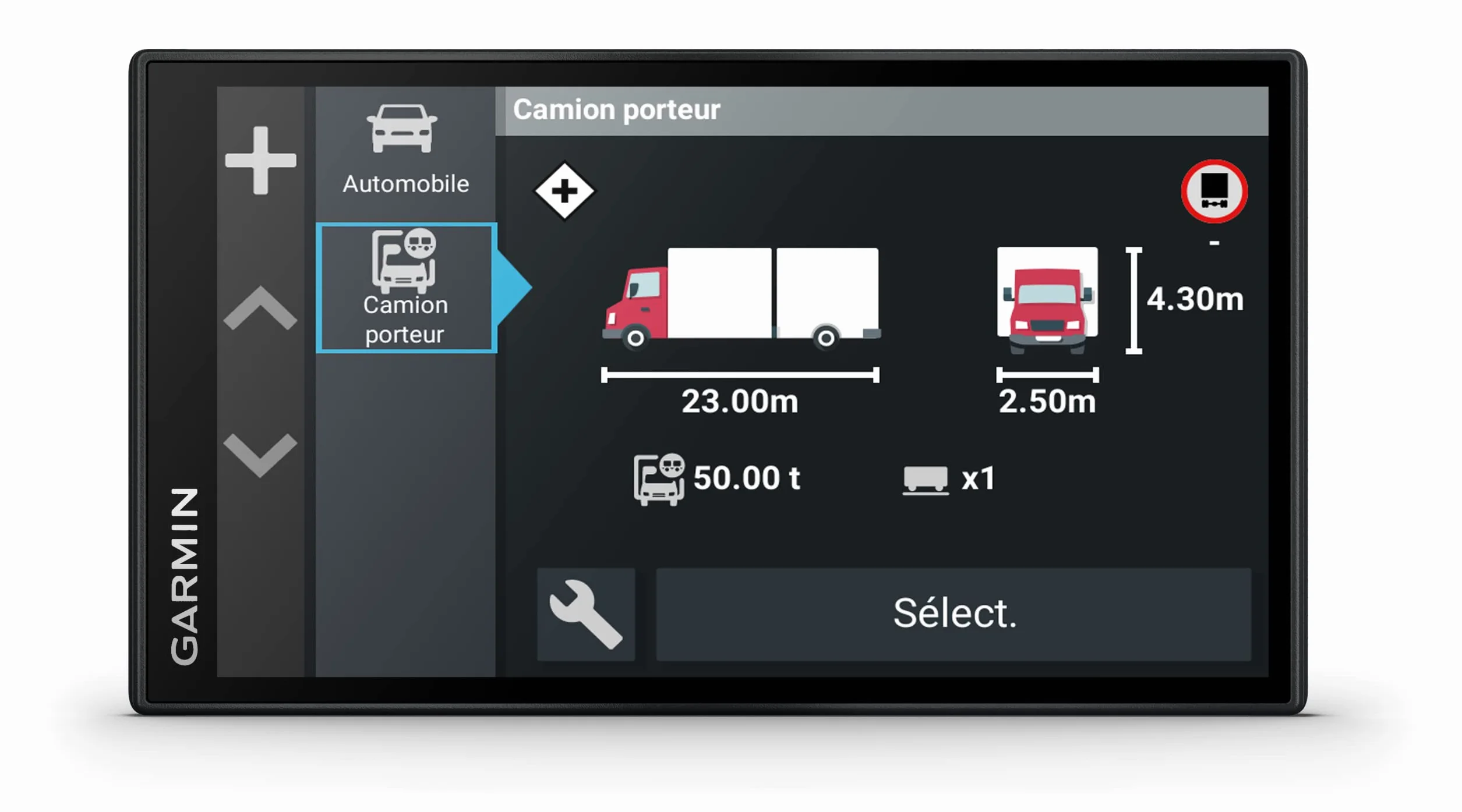 Garmin dēzl LGV 610 Navegador GPS 6 Pulgadas para Camión Mapas Europa Negro