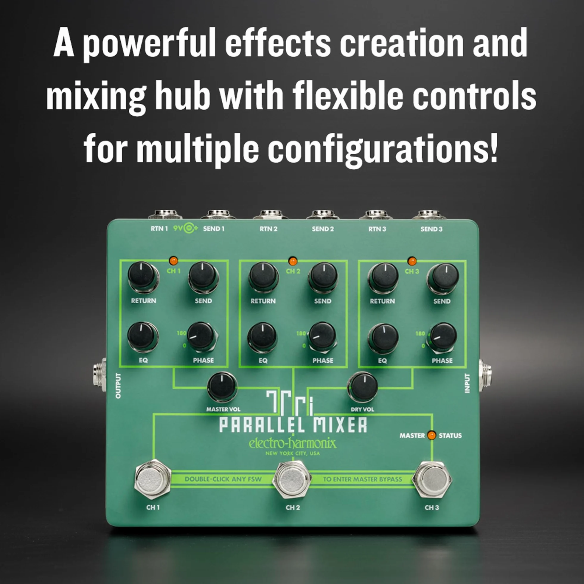 Electro Harmonix Tri Parallel Mixer