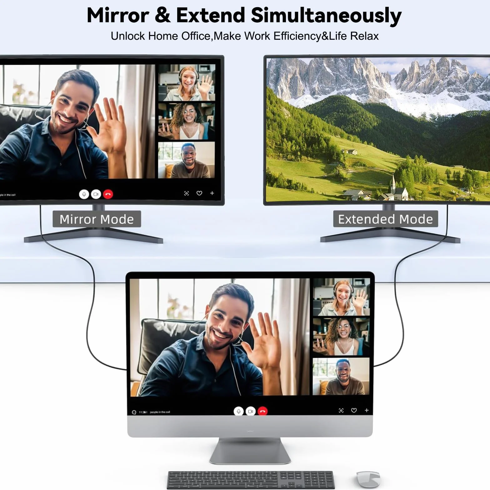Cable HDMI USB C HDMI 4K HDMI,2M Cable USB C A HDMI Cable Displayport A HDMI Compatible con MacB Pro2017/2018,Surfac Pro 7/8/9,IPa Pro2018,Air 2020/2022,Huawei Mate 40,Vivo X80 Pro,Samsun S23 etc.