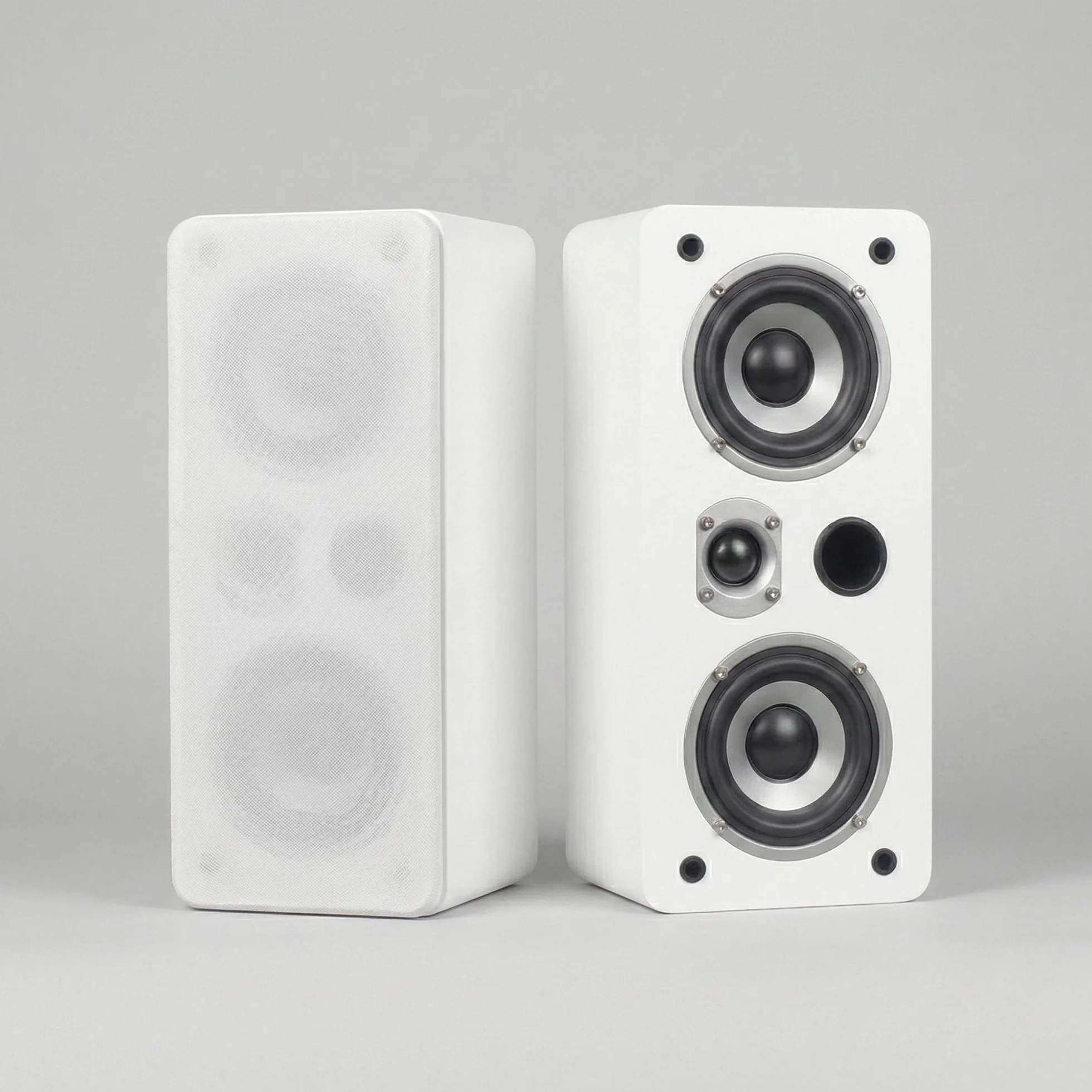 Dynavoice Magic LCR-4 Blanco Mate Altavoces Pasivos para Cine en Casa Dolby Atmos