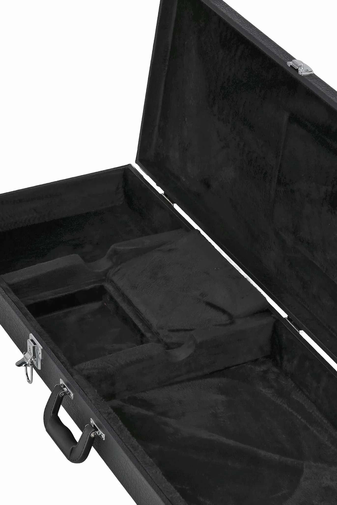 GEWA estuche de madera con revestimiento de plástico negro, estuche para guitarra eléctrica universal