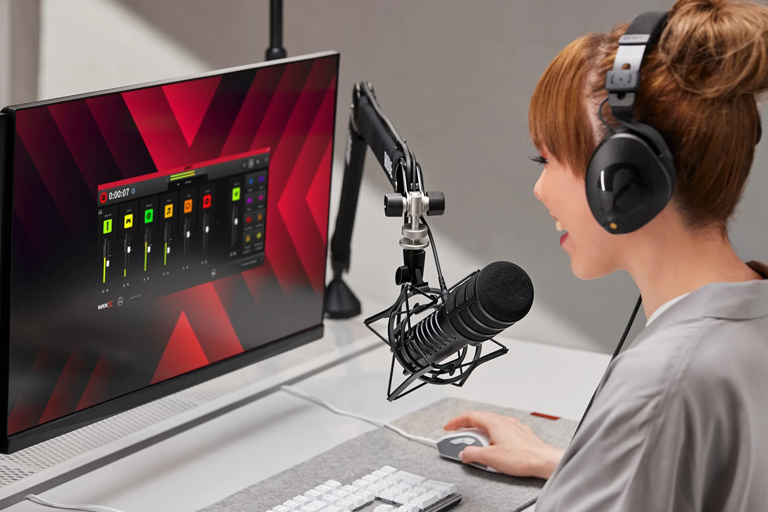 RØDE XDM-100 Micrófono dinámico USB profesional RØDE X XDM-100 y solución de mezcla virtual para streamers y jugadores