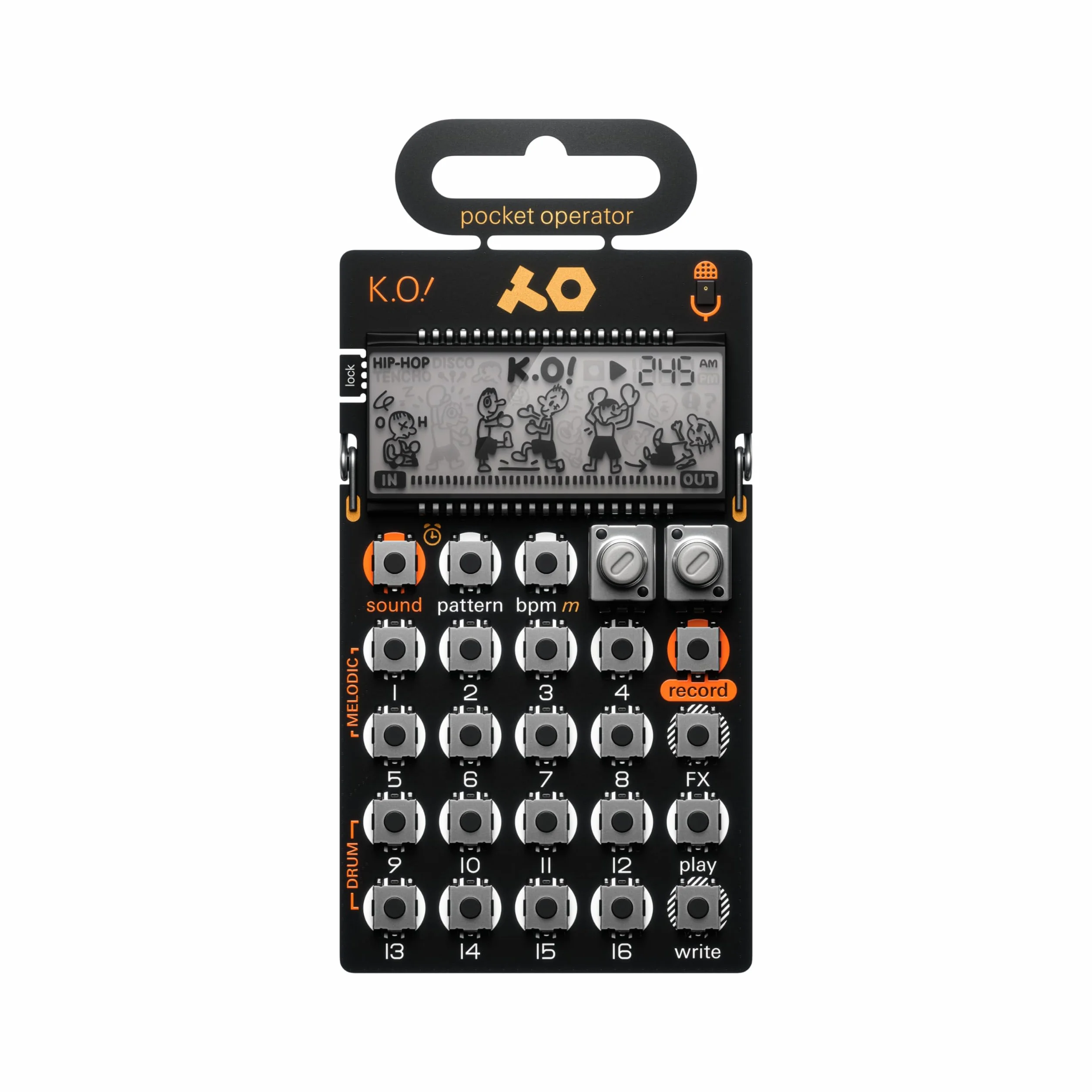 Teenage Engineering PO-33 K.O Caja de ritmos y Sampler