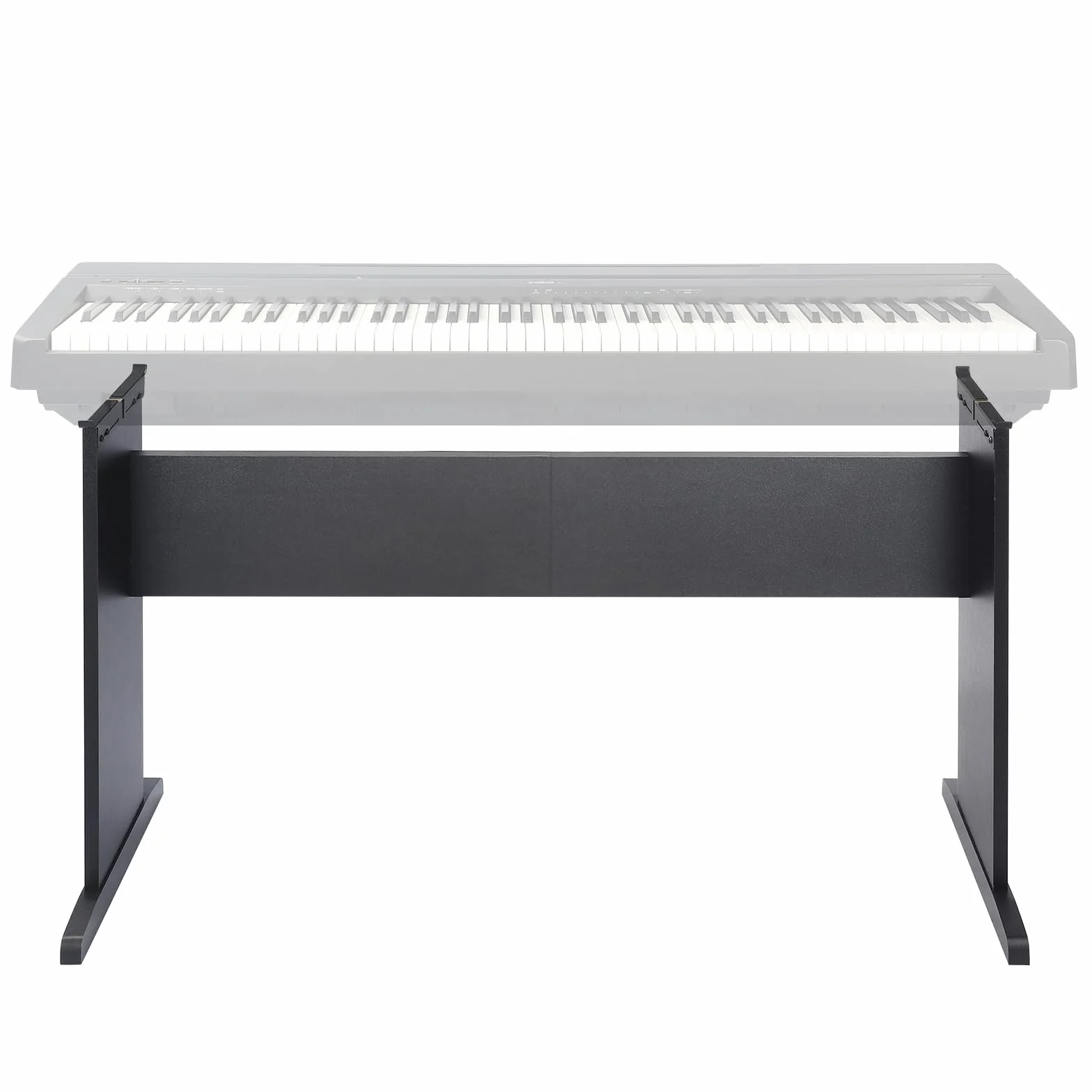 Soporte universal para teclado de piano de 76/88 teclas, soporte de madera compatible con YMH P Series, CSO PX Series, RLD FP Series, teclados de pianos digitales 2 en 1 (negro, M)