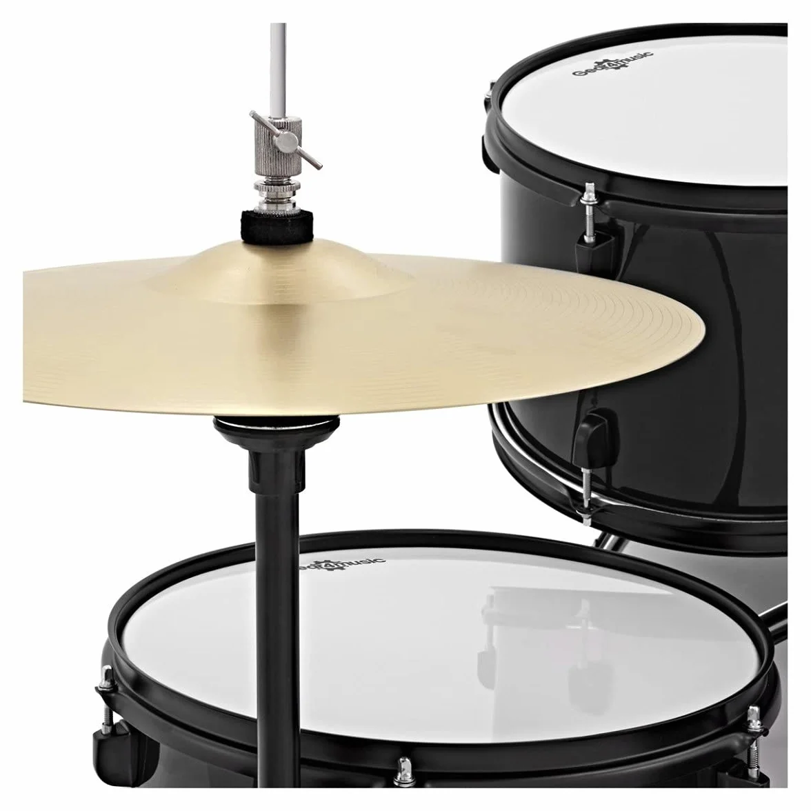 Full Size Kit de batería de 5 piezas para principiantes BDK-1+ de Gear4music Negro
