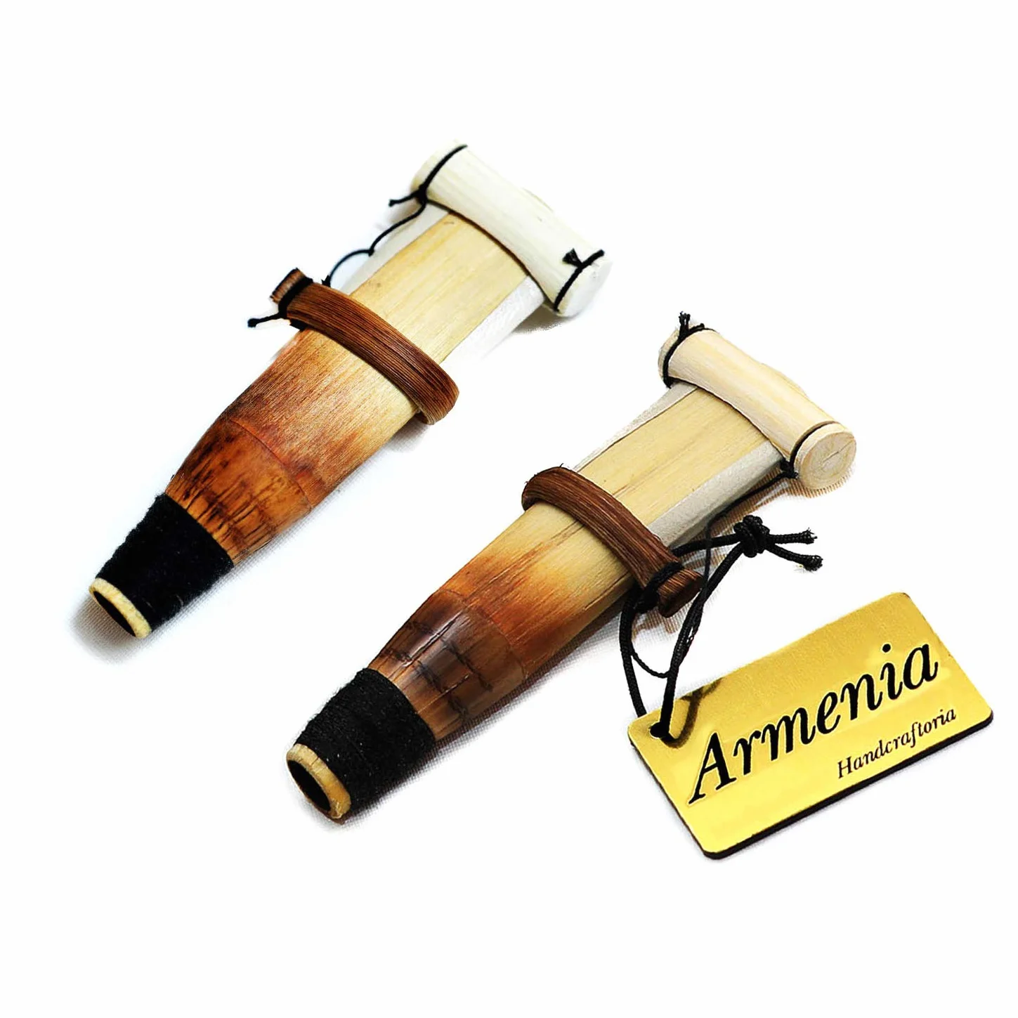 Duduk armenio armenio de madera de albaricoque Oboe Flauta Balaban profesional Woodwind instrumento – Nacional de regalo caso y bonito llavero de Armenia, jugar instrucciones