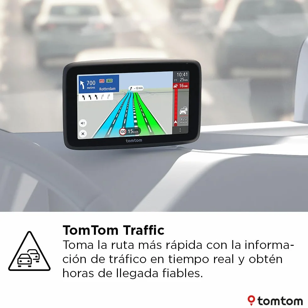 TomTom GO Professional 2.ª generación navegador para camión 6" pantalla táctil capacitiva mapas Europa tráfico tiempo real