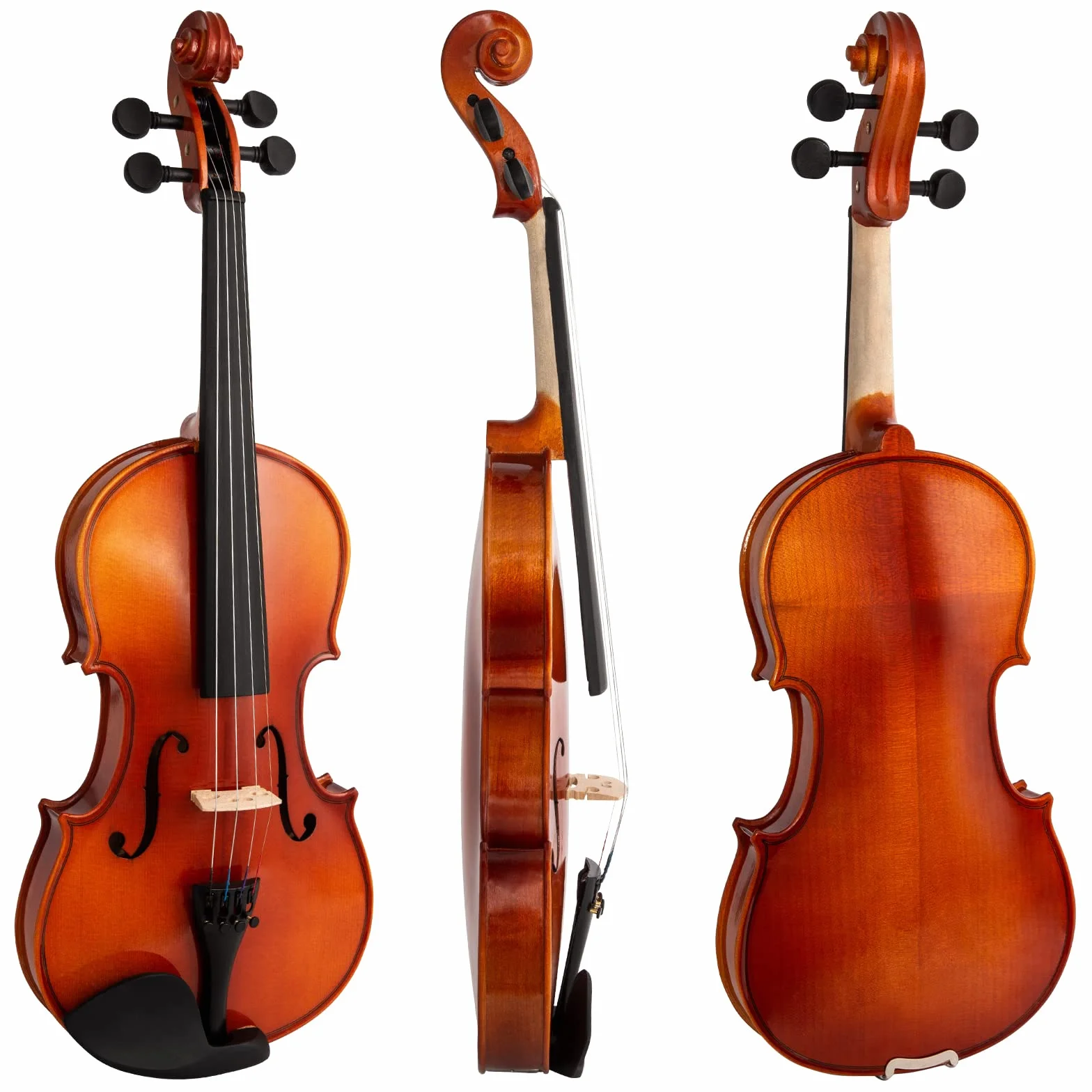 Theodore estudiante violín – principiantes 3/4 tamaño abeto parte superior