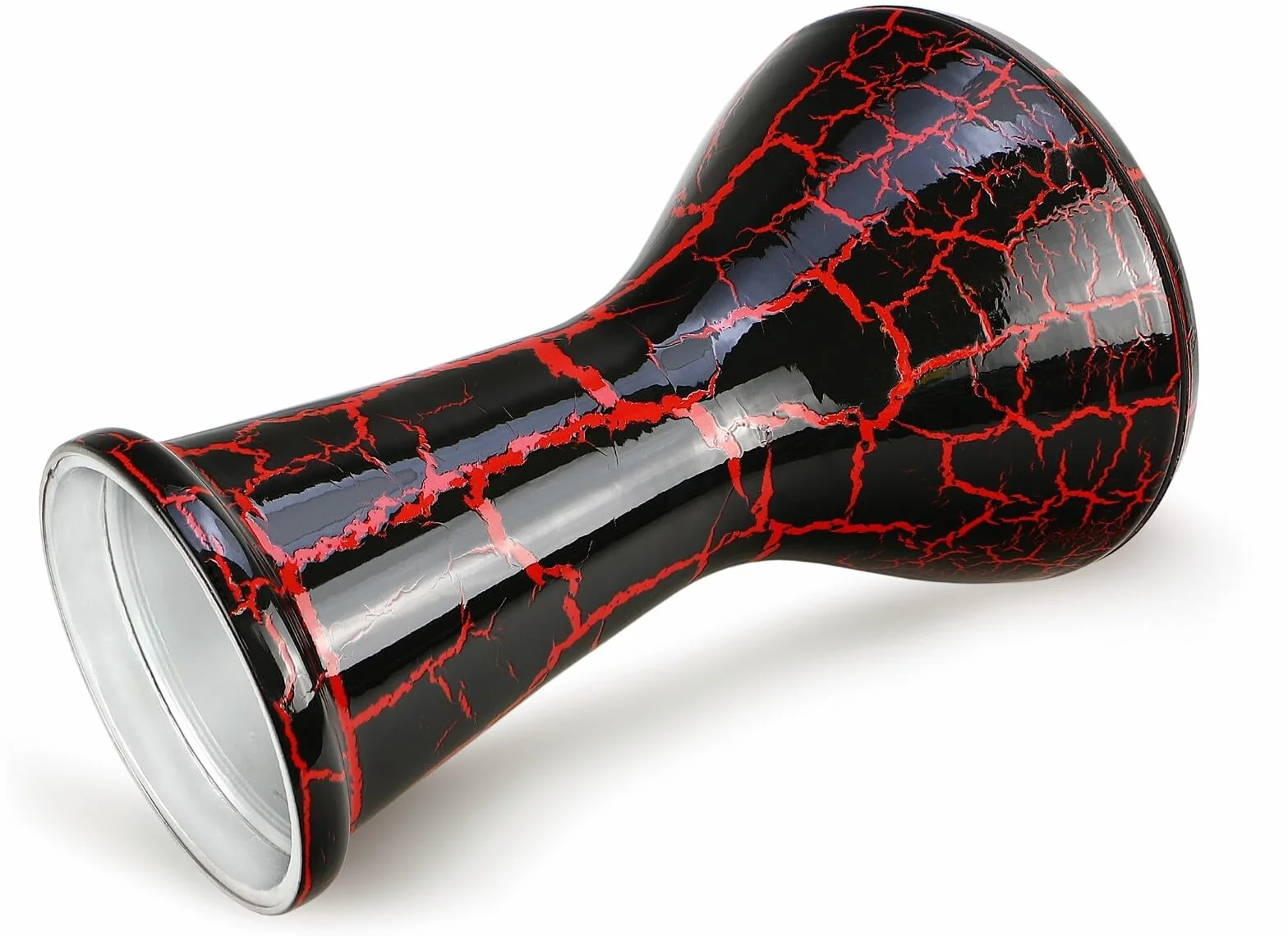Orientalische Profi Solo Darbuka gerissener Lack Effeckt