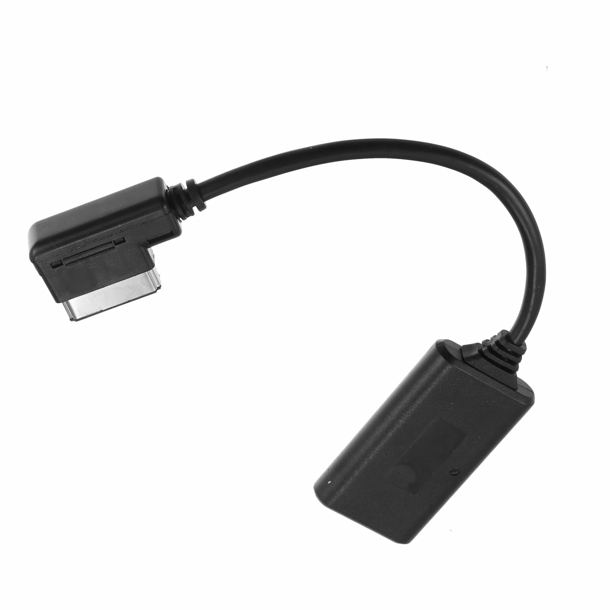 QUARKZMAN Adaptador Bluetooth para Coche Inalámbrico Cable AUX Radio Adaptador Interfaz de Audio Música para Audi Q5 A5 A7 R7 S5 Q7 A6L A8L A4L AMI MMI 2010-2024 ABS Black Sustituto