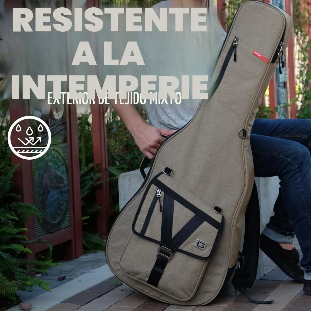 Gator GT-ELECTRIC-GRY Transit Series - Funda acolchada para guitarra eléctrica