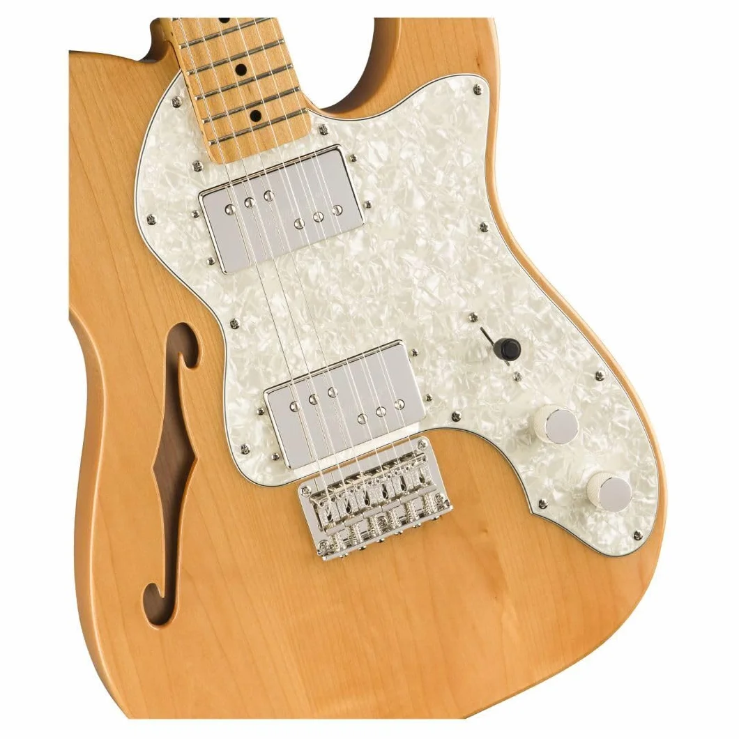 Squier by Fender Classic Vibe '70s Telecaster, Thinline, Natural
