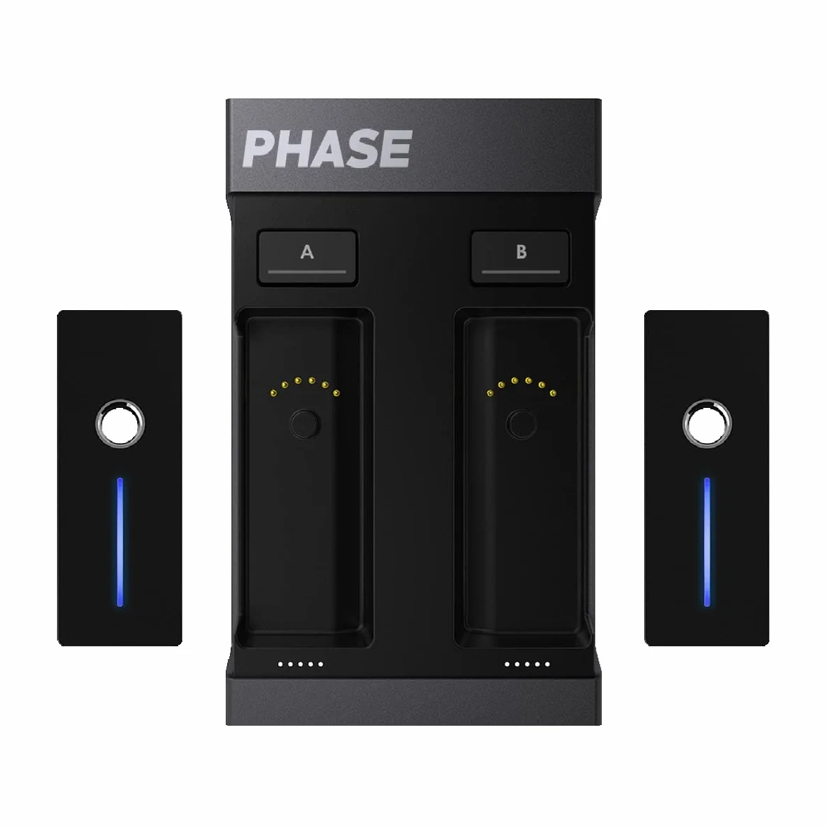 MWM Phase Essential | Compatible con cualquier software DVS, Sensor de máxima precisión, Compacto y robusto, Pegatina magnética para mantener la pieza transmisora