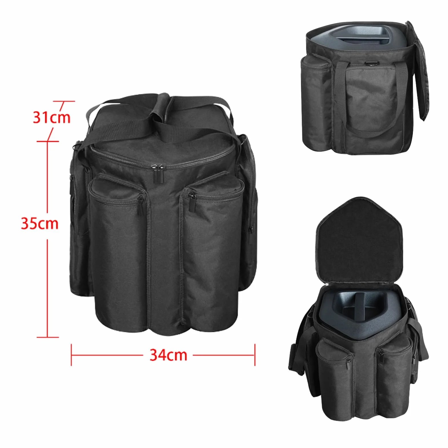 Estuche de Viaje para Bose S1 Pro/S1 Pro+, Altavoz Bluetooth Bolsa de Transporte Suave e Impermeable con Correa para el Hombro, Bolsa de Almacenamiento para Bose S1 Pro S1 Pro