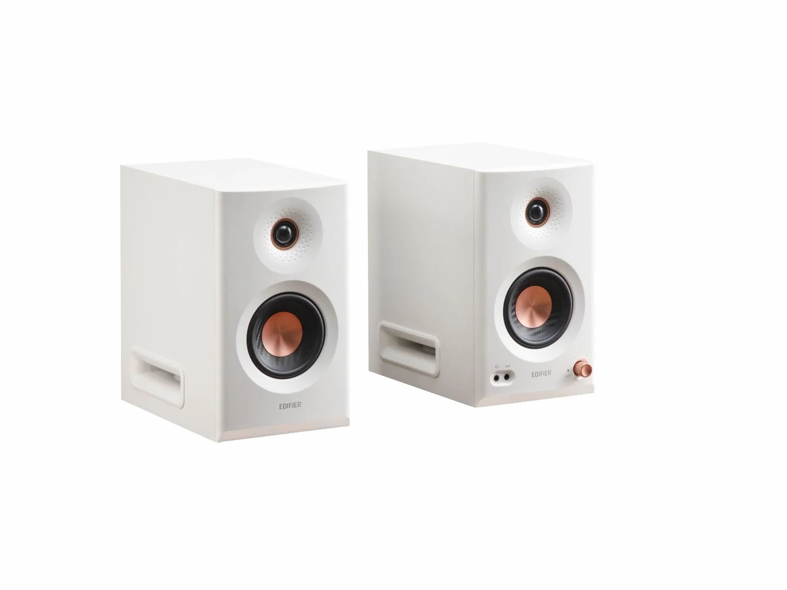 Edifier MR5 - Altavoz de Estudio (3 vías, 110 W, Crossover Tri-Amped), Color Blanco