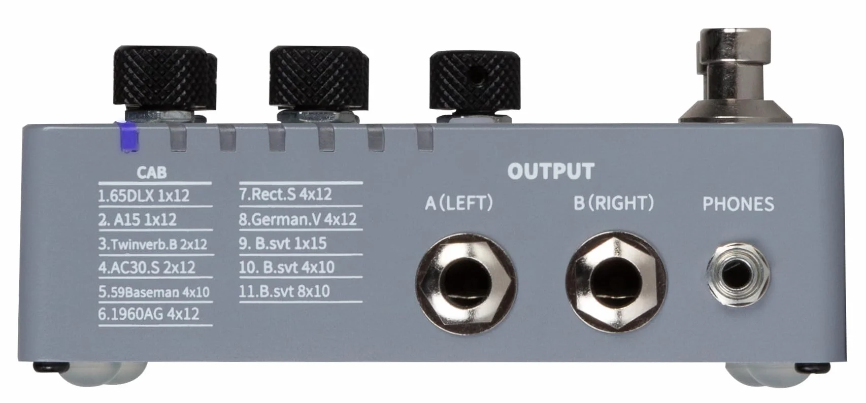 Mooer Effects CAB X2 Simulador de pantallas