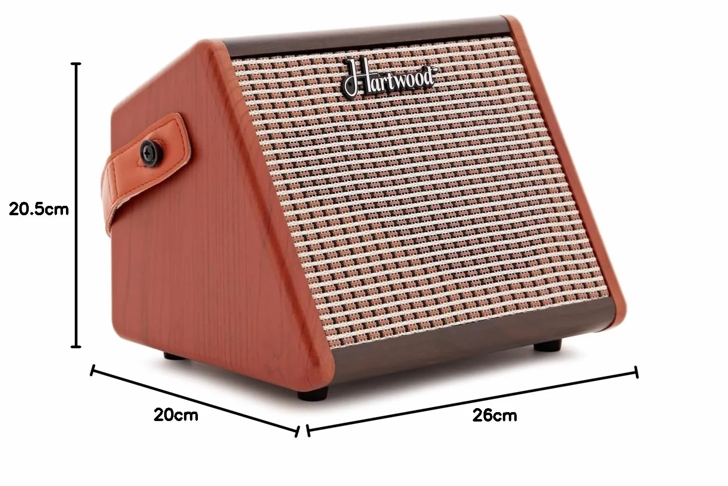 Hartwood Amplificador Acústico Portátil de 15 W con Bluetooth