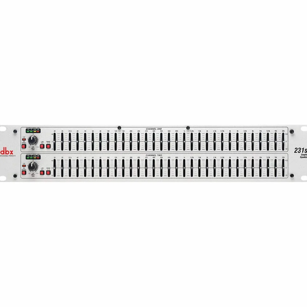 Dbx DBX231-231s ecualizador 231 silver