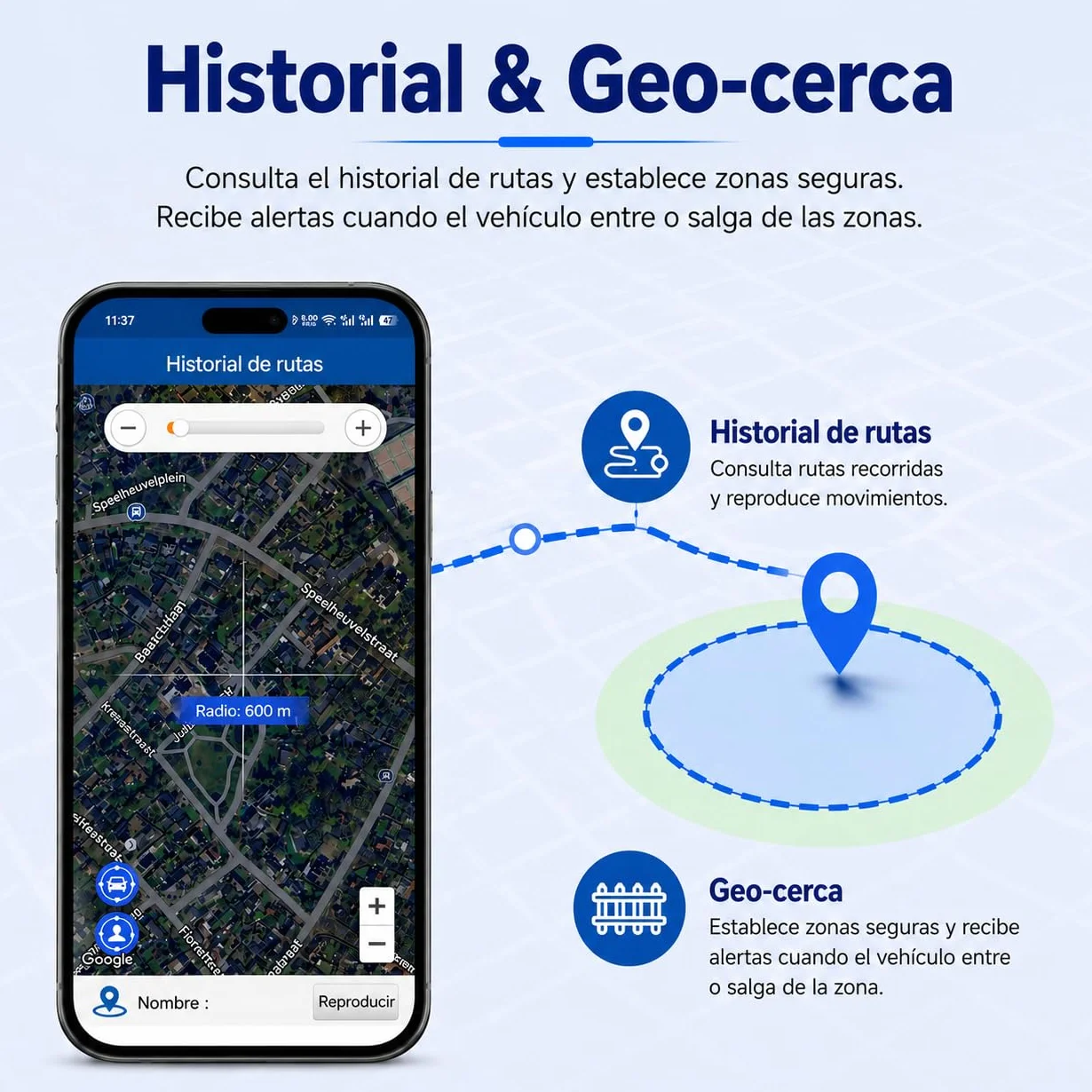 Winnes Localizador GPS para Coche 5000 mAh Rastreador magnético Resistente al Agua Tiempo de Espera ultralargo de hasta 90 días Alertas de geovalla Suscripción Gratuita TK905
