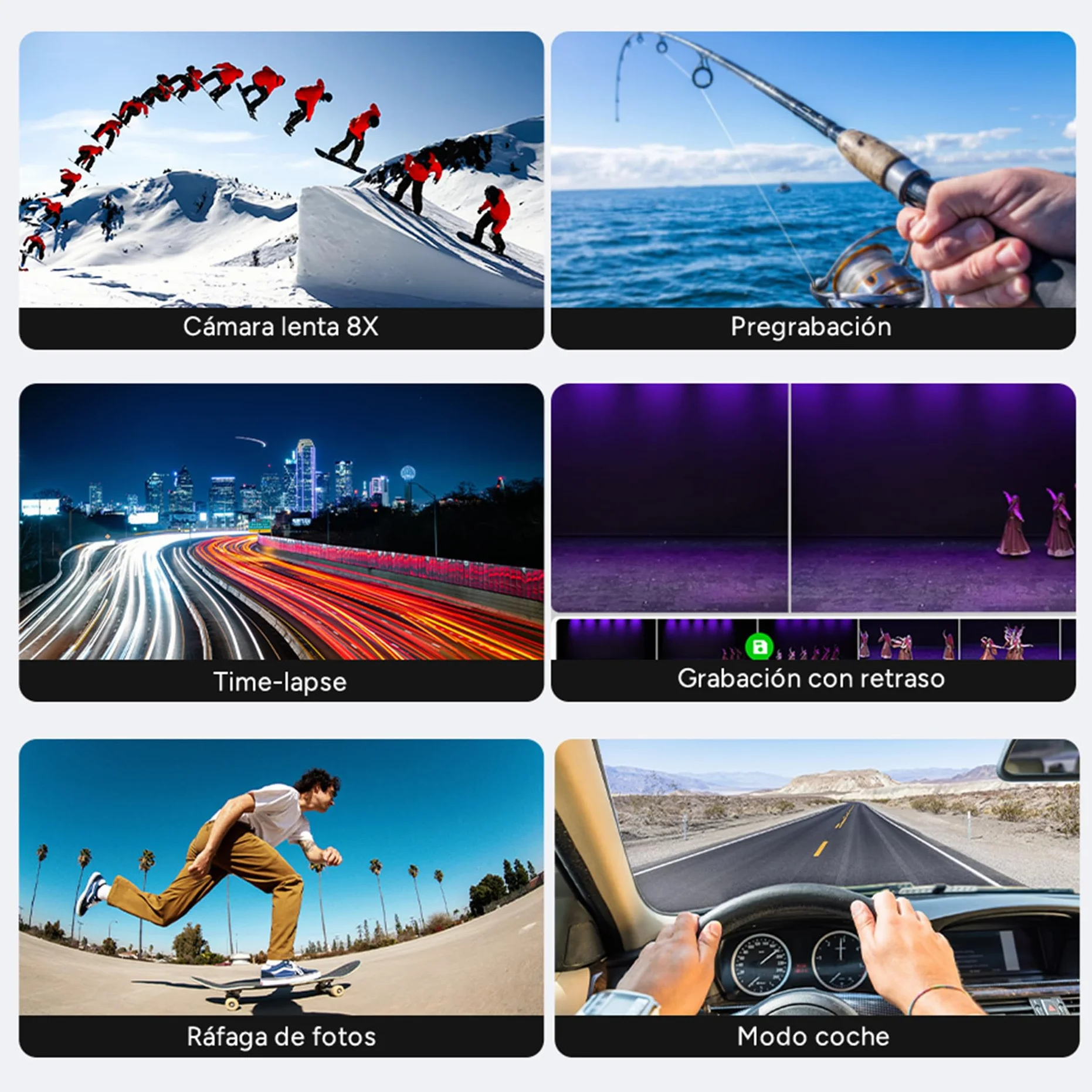 SJCAM SJ20 Micrófono Pack Cámara Deportiva-Doble Objetivo 4K con Palo Selfie de 8 h, Modo Super Nocturno, Zoom 8X, Action CAM Resistente al Agua para Viajes, Vlogs,Sin Tarjeta