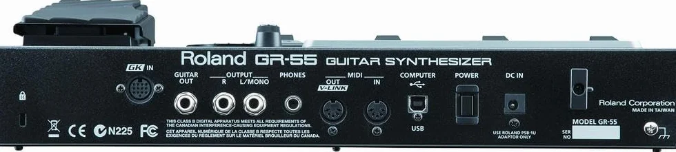 Roland GR-55S BK Synthesiser