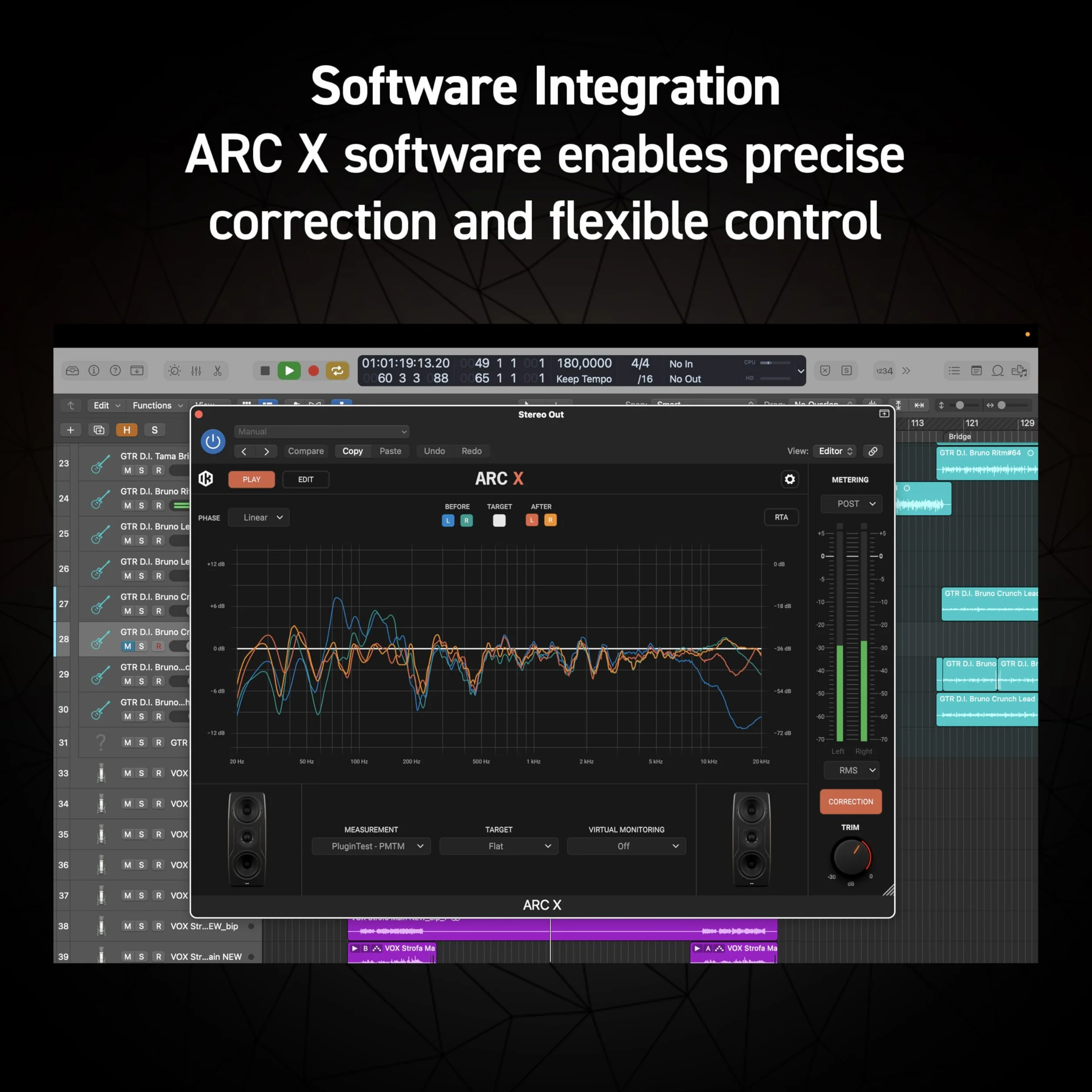 IK Multimedia ARC Studio. Standalone advanced room correction system. Includes hardware processor unit, ARC 4 software and measurement mic