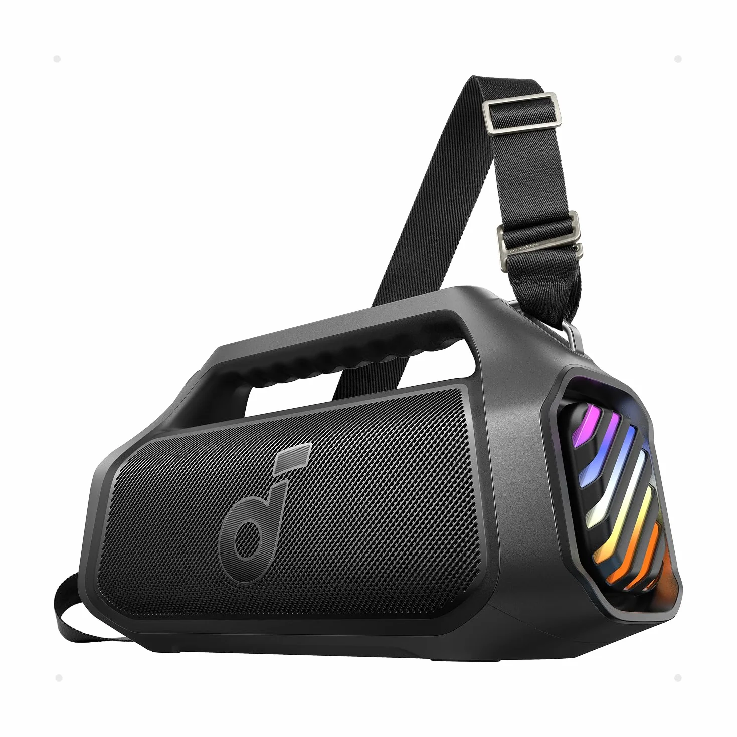 Soundcore Boom 2 Plus Altavoz Bluetooth Potente 140 W 2+2 Canales Estéreo BassUp 2.0 IPX7 Flotante RGB