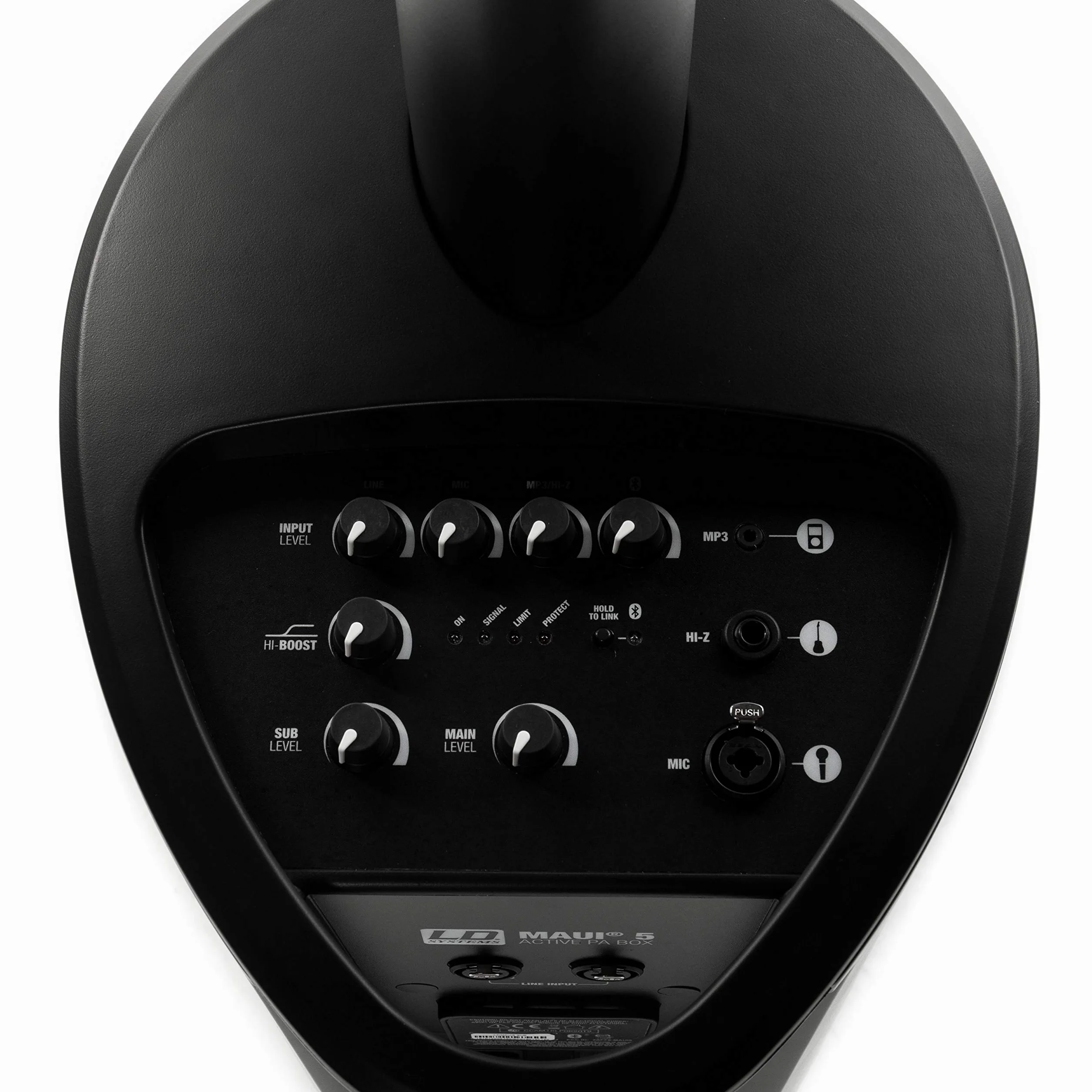 LD Systems MAUI 5 - Sistema ultracompacto de PA de columna con mezclador y Bluetooth