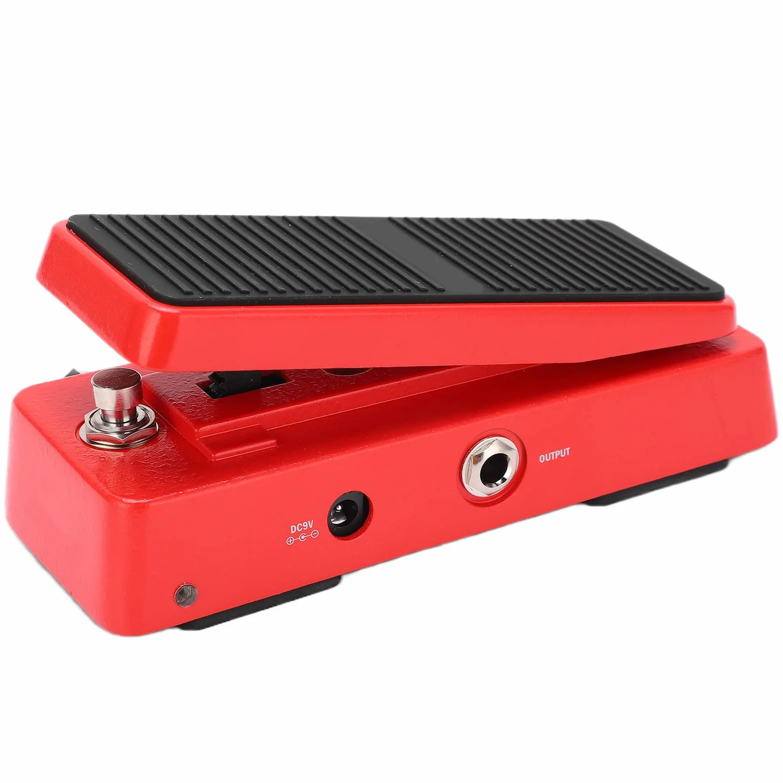 Dilwe Pedal de Efecto WAH Multimodo de Metal de 9 V 18 MA con Valor de Calidad de Sonido WAH Perilla Ajustable Pedal de Efecto de Guitarra Control de Perilla Pedal WAH, Pedal de