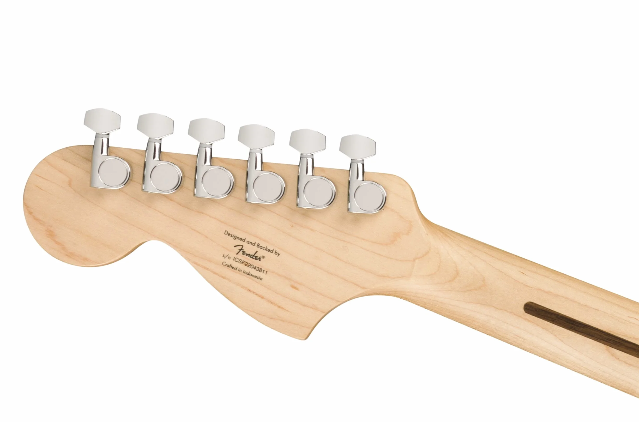 Squier by Fender - Guitarra eléctrica Mustang HH, diapasón de arce, golpeador blanco, rosa flash, Incluye cursos virtuales gratuitos en Fender Play