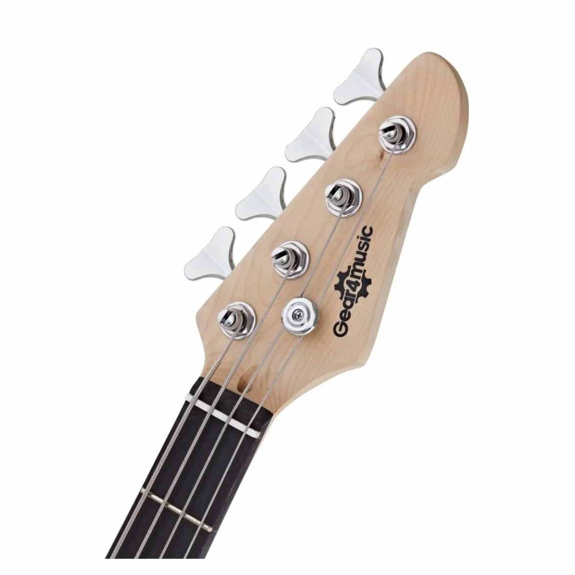 Guitarra baja 3/4 LA de Gear4music Blue con accesorios