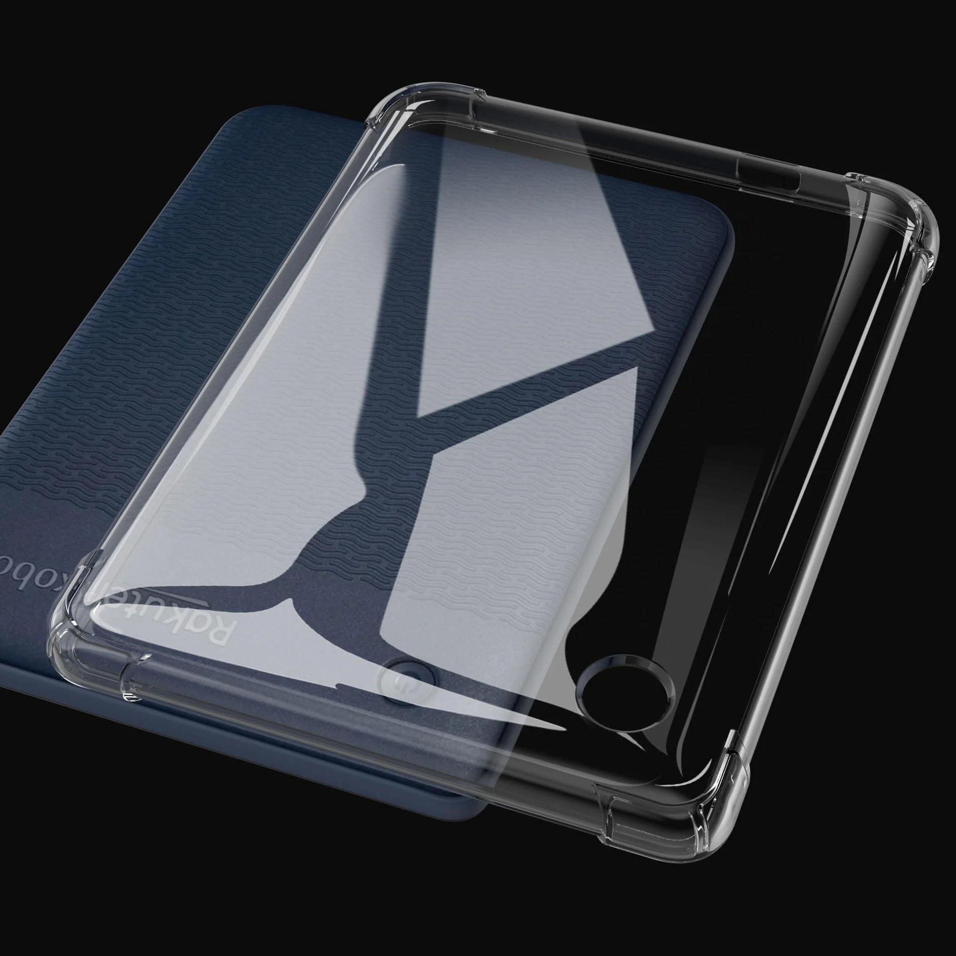 Vancle Funda para Kobo Clara Colour 6" / Clara BW 6" / Clara 2E 6" eReader (2024/2022), Carcasa Protectora Fina Transparente Anticaídas Reforzada