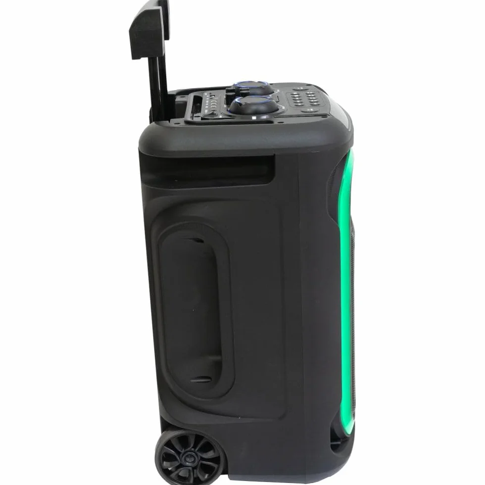 Ibiza MOBILE800 - Sistema de sonido para fiestas (800 W, TWS, micrófono, carrito)