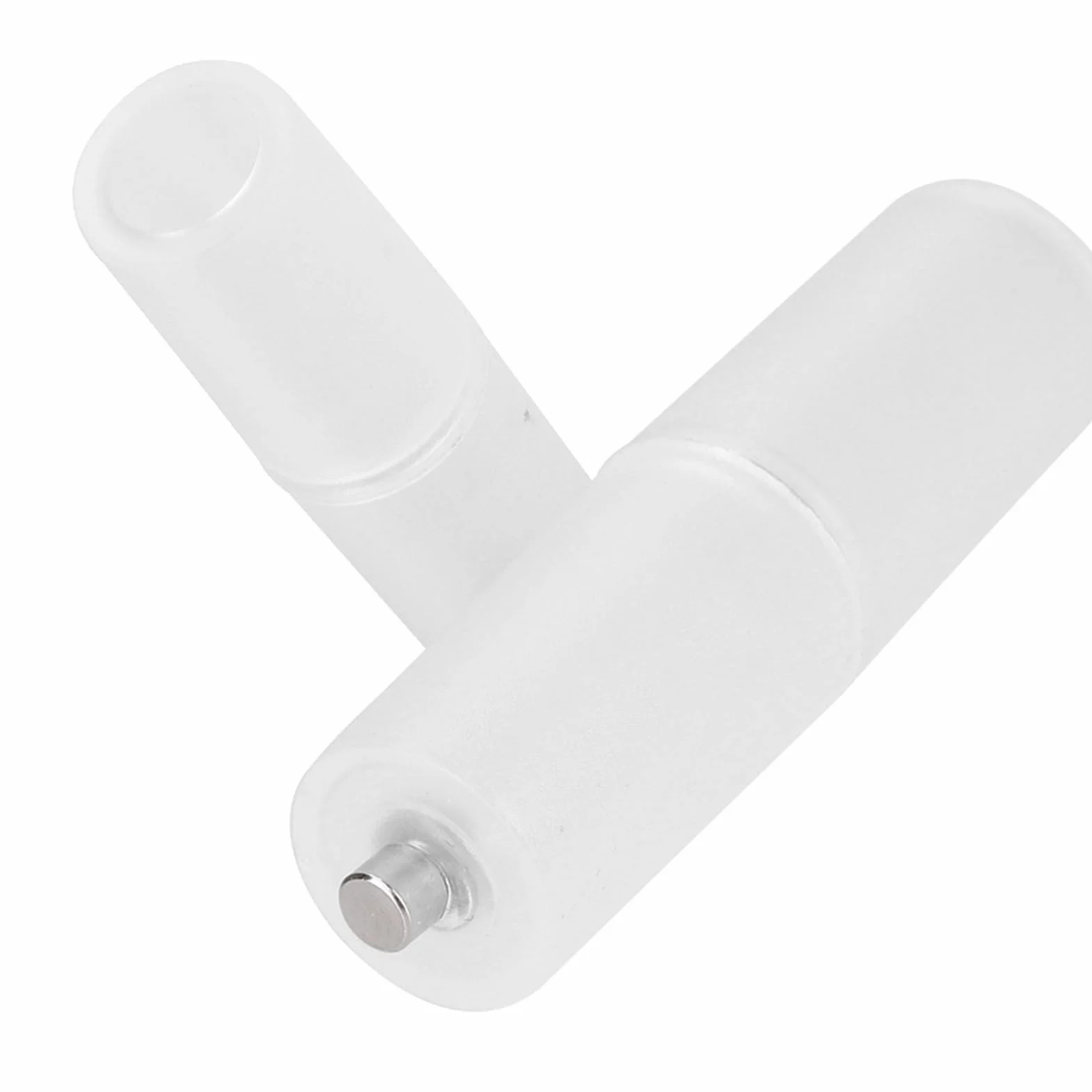 Adaptador de convertidor de batería AAA a AA, interruptor de caja, impermeable y ligero, fácil de transportar y usar, 10 piezas (transparente)