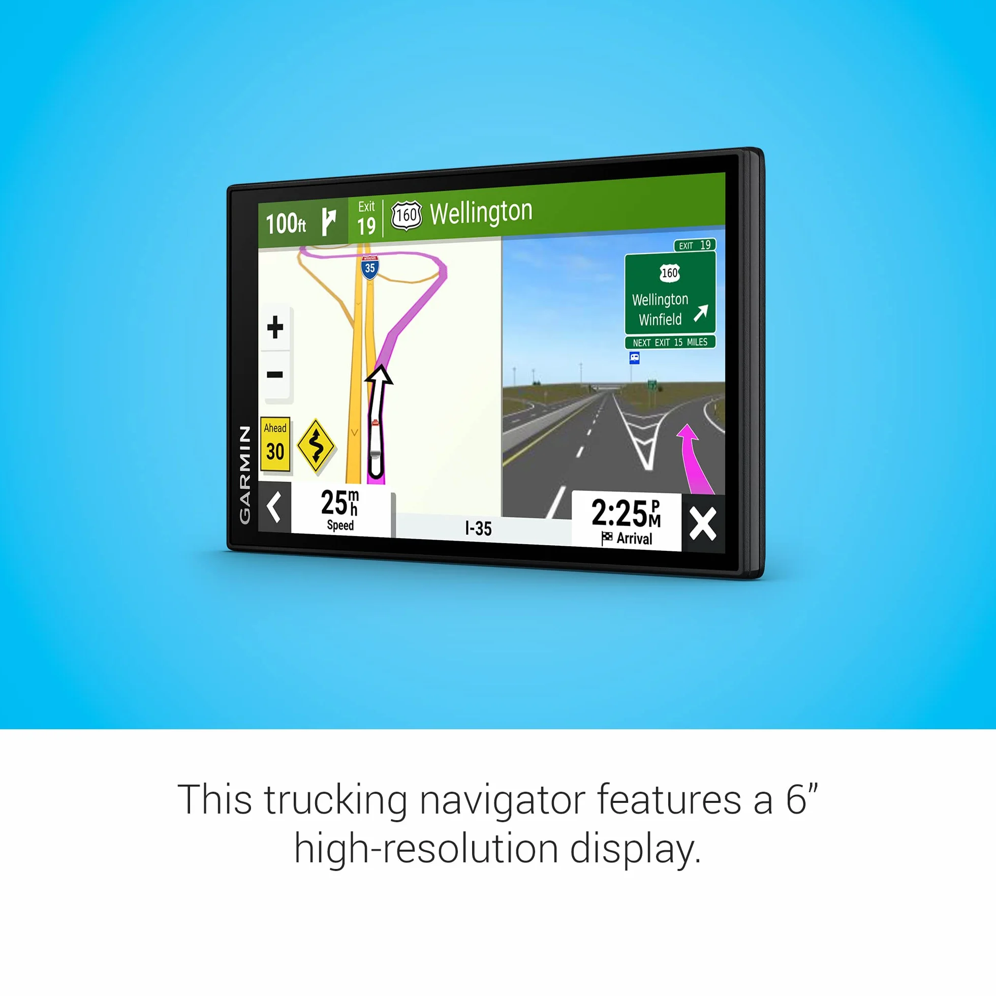 Garmin dēzl™ OTR610 Navegador GPS 6 Pulgadas para Camiones