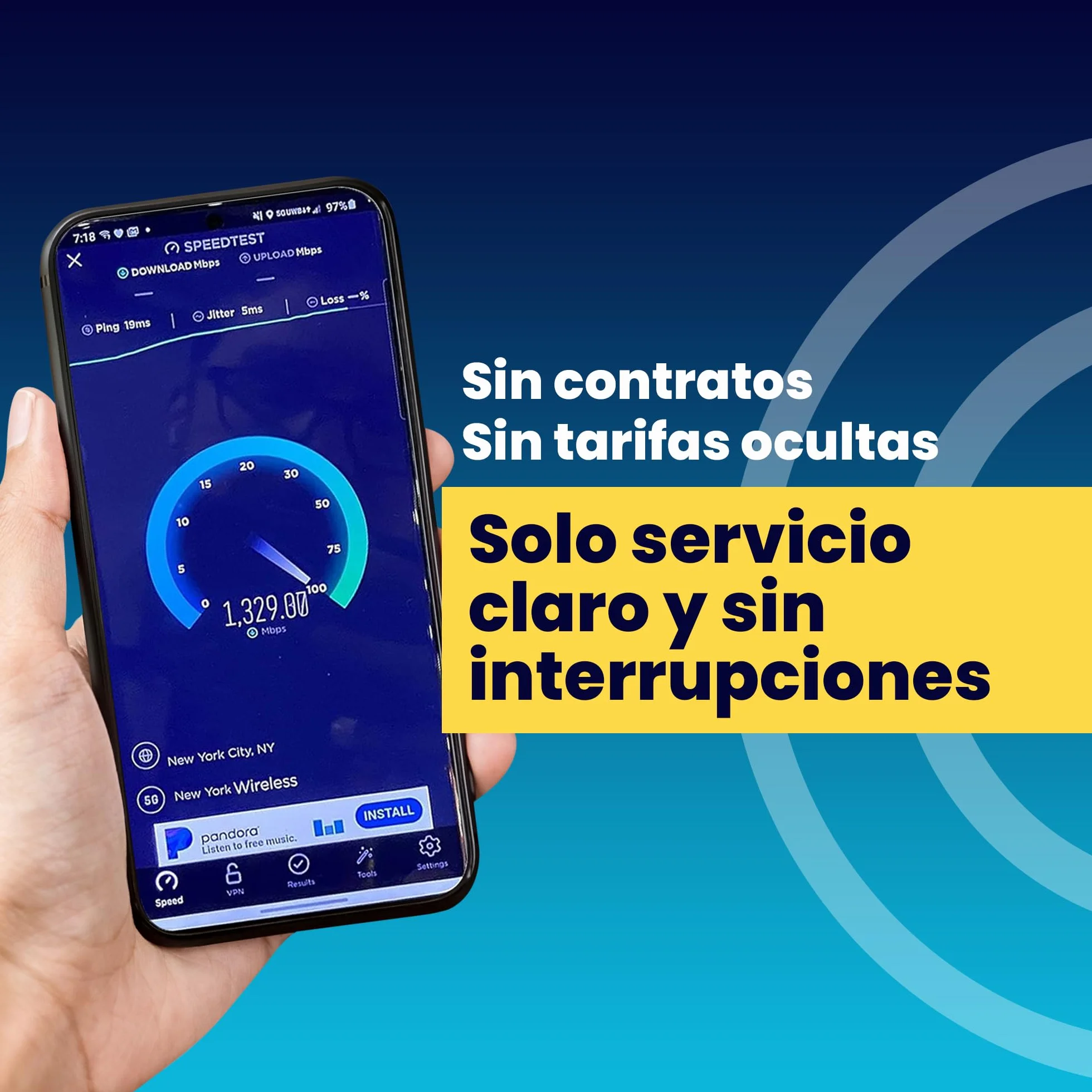 Tarjeta SIM Prepago Física H2O Wireless 30 Días Desde EE. UU. con 3GB de Datos 4G LTE/5G y 2GB de Hotspot, Datos Ilimitados, Llamadas y SMS a 70+ Países, SIM para Teléfonos Móviles en EE. UU