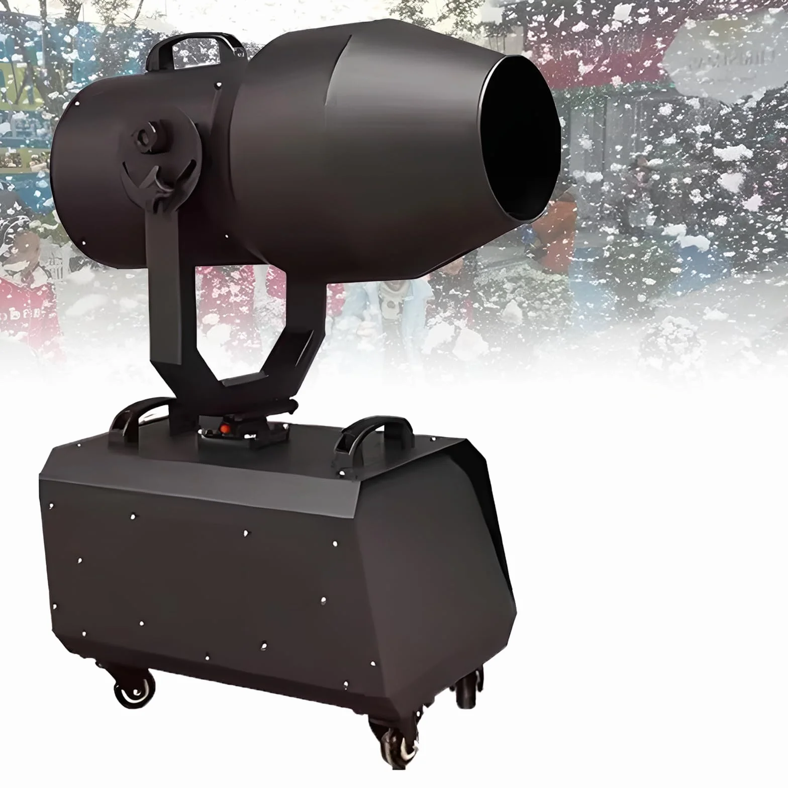 Cañón de espuma grande para fiestas, 2000 W, 6-10 m de distancia/80 ㎡, eventos en el patio trasero, Navidad, fiesta